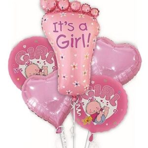 Фолиеви балони It`s a girl розов