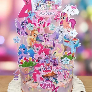 Картонена торта Пони / My little Pony