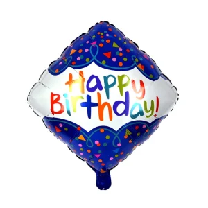 Фолиев балон - Happy Birthday квадрат